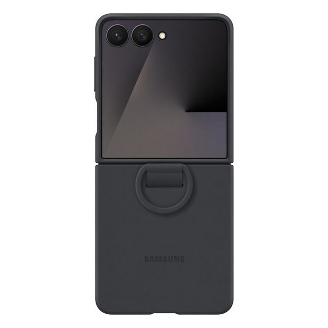 coque-samsung-z-flip-7-anneau-noir