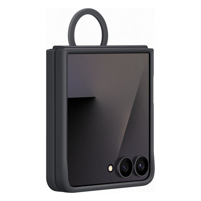 coque-samsung-z-flip-7-anneau-noir