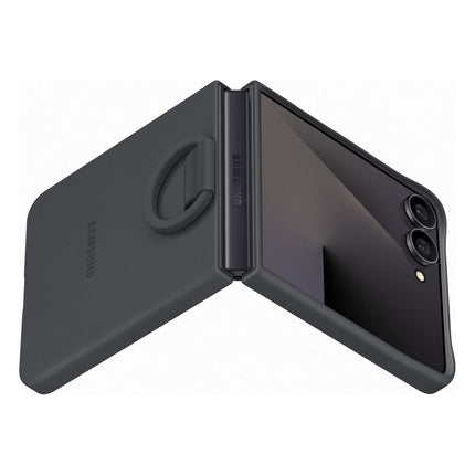 coque-samsung-z-flip-7-anneau-noir