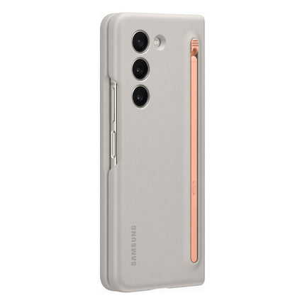 coque-samsung-z-fold-5-s-pen-integre-creme