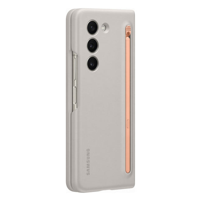 coque-samsung-z-fold-5-s-pen-integre-creme