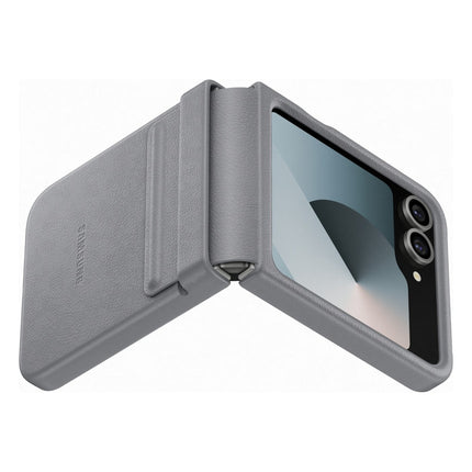 coque-samsung-z-flip6-gris-premium-design