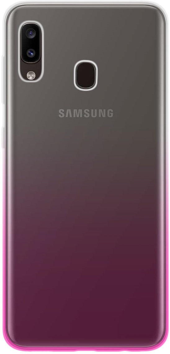 coque-bigben-connected-samsung-a20e-gradient-noir-rose
