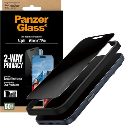 protege-ecran-panzerglass-iphone-17-pro-verre-trempe-privacy