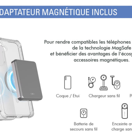 batterie-externe-force-power-5000mah-magsafe-15w-argent