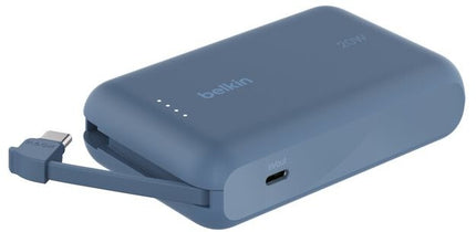 batterie-externe-belkin-10000-mah-avec-cable-usb-c-integre-bleu