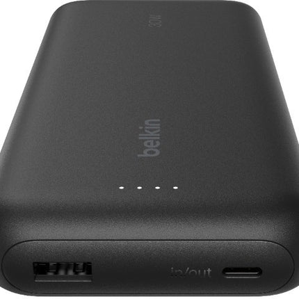 batterie-externe-belkin-20000-mah-avec-cable-usb-c-integre-noir
