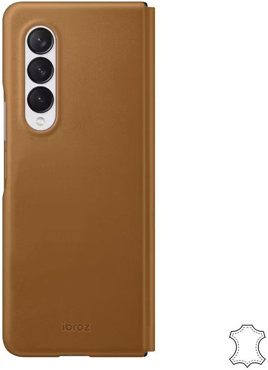 etui-ibroz-samsung-z-fold3-marron