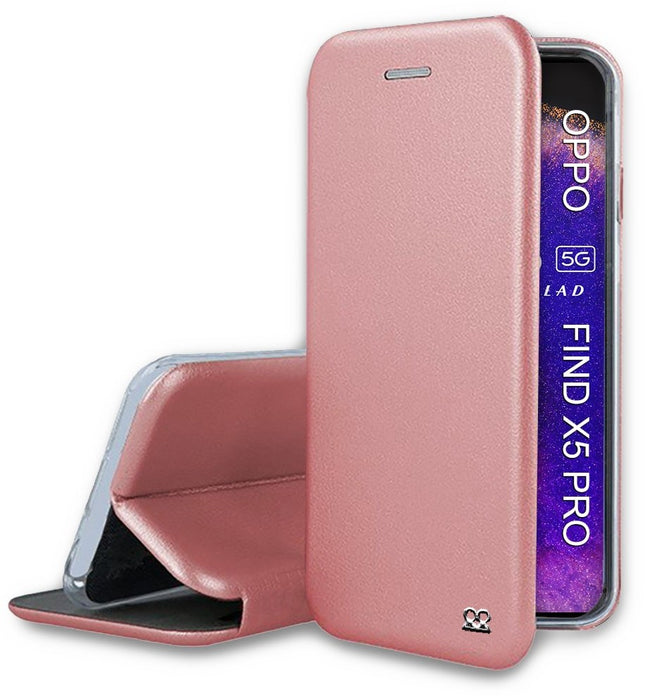 etui-ibroz-oppo-find-x5-pro-etui-cuir-rose-gol