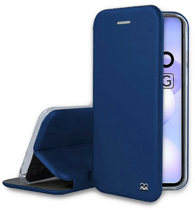 etui-ibroz-xiaomi-poco-m4-5g-cuir-bleu