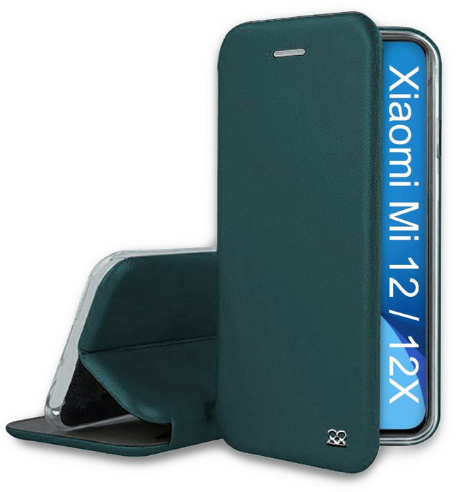 etui-ibroz-xiaomi-12-12x-etui-cuir-kaki