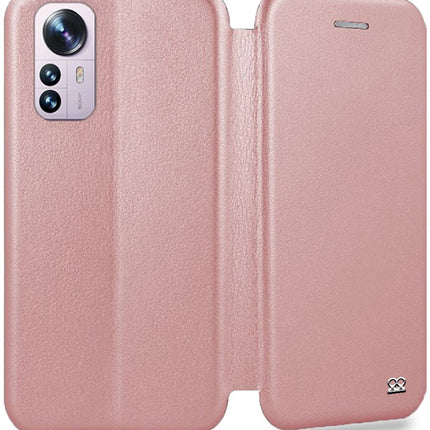 etui-ibroz-xiaomi-12-pro-etui-cuir-rose-gold