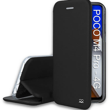 etui-ibroz-xiaomi-poco-m4-pro-4g-cuir-noir