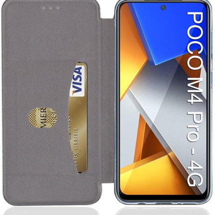 etui-ibroz-xiaomi-poco-m4-pro-4g-cuir-noir