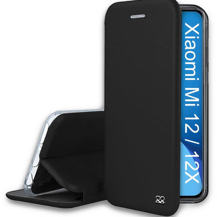 etui-ibroz-xiaomi-12-12x-etui-cuir-noir
