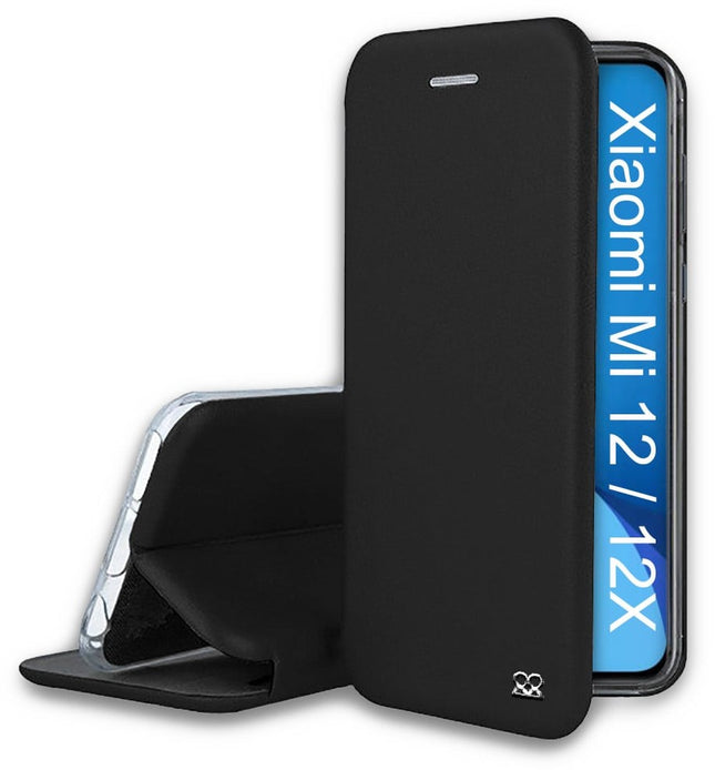 etui-ibroz-xiaomi-12-12x-etui-cuir-noir