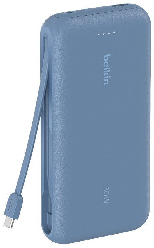 batterie-externe-belkin-20000-mah-avec-cable-usb-c-integre-bleu