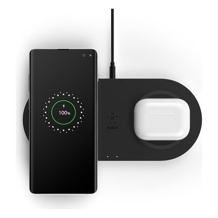 chargeur-induction-belkin-sans-fil-2x10w-pad-avec-chargeur-noir