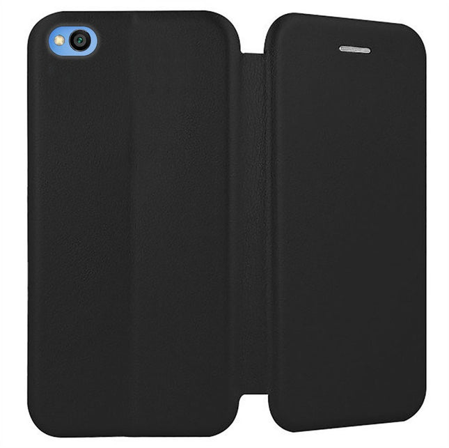 pack-ibroz-xiaomi-redmi-go-etui-cuir-noir