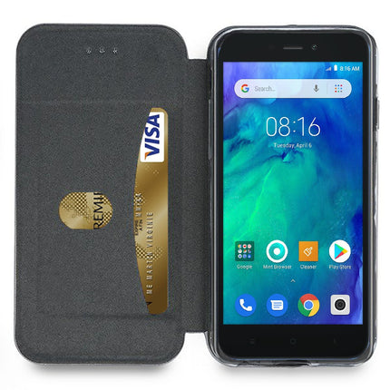 pack-ibroz-xiaomi-redmi-go-etui-cuir-noir