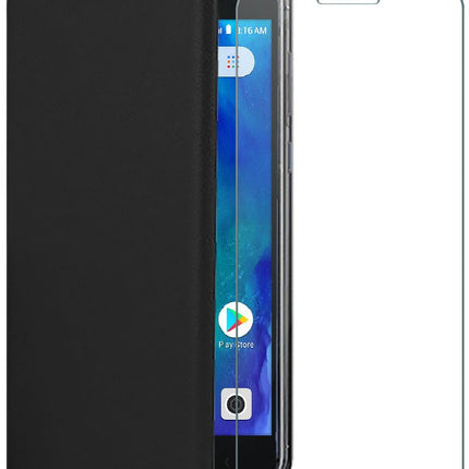 pack-ibroz-xiaomi-redmi-go-etui-cuir-noir