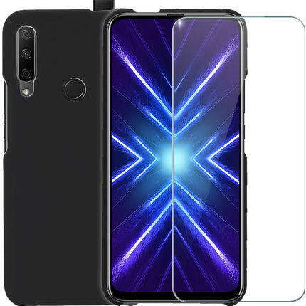 pack-ibroz-honor-9x-coque-silicone-noir
