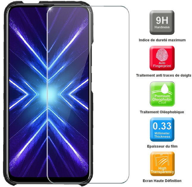 pack-ibroz-honor-9x-coque-silicone-noir