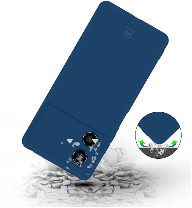 coque-ibroz-xiaomi-poco-m4-5g-silicone-bleu