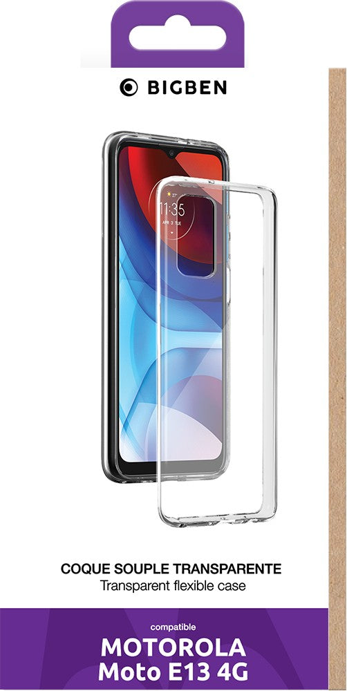 coque-bigben-connected-motorola-e13-4g-silisoft-transparente