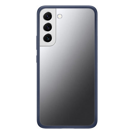 coque-samsung-s22-frame-cover-bleu