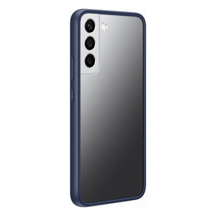 coque-samsung-s22-frame-cover-bleu