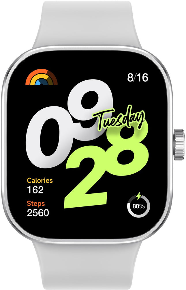 montre-connectee-xiaomi-redmi-watch-4-argent