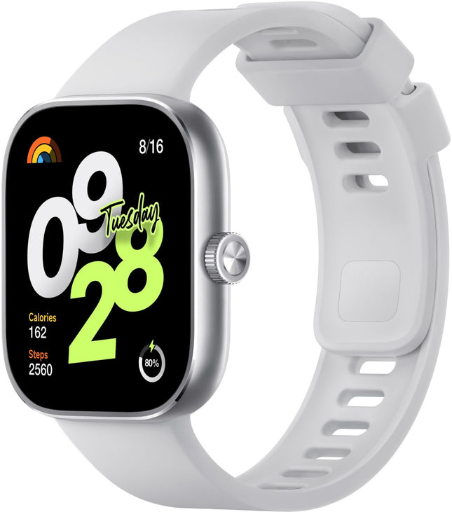 montre-connectee-xiaomi-redmi-watch-4-argent