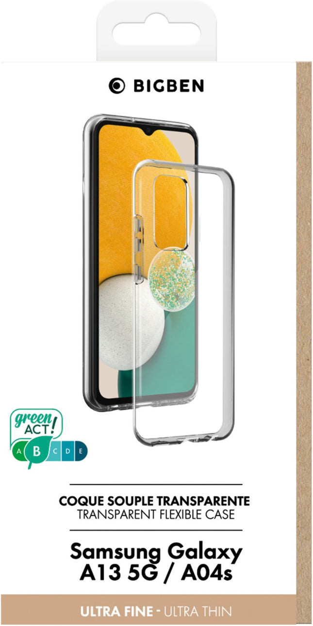 coque-bigben-connected-samsung-a04s-a13-5g-silisoft-transparent