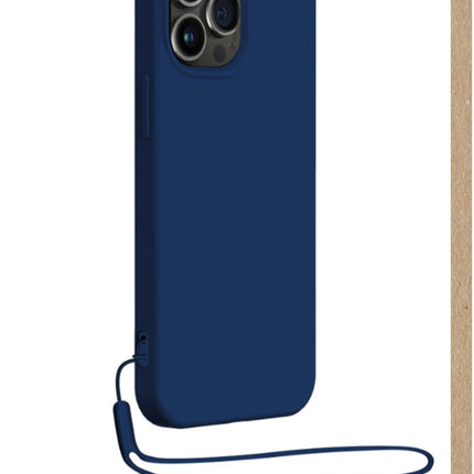 coque-bigben-connected-iphone-14pro-silicone-dragonne-bleu