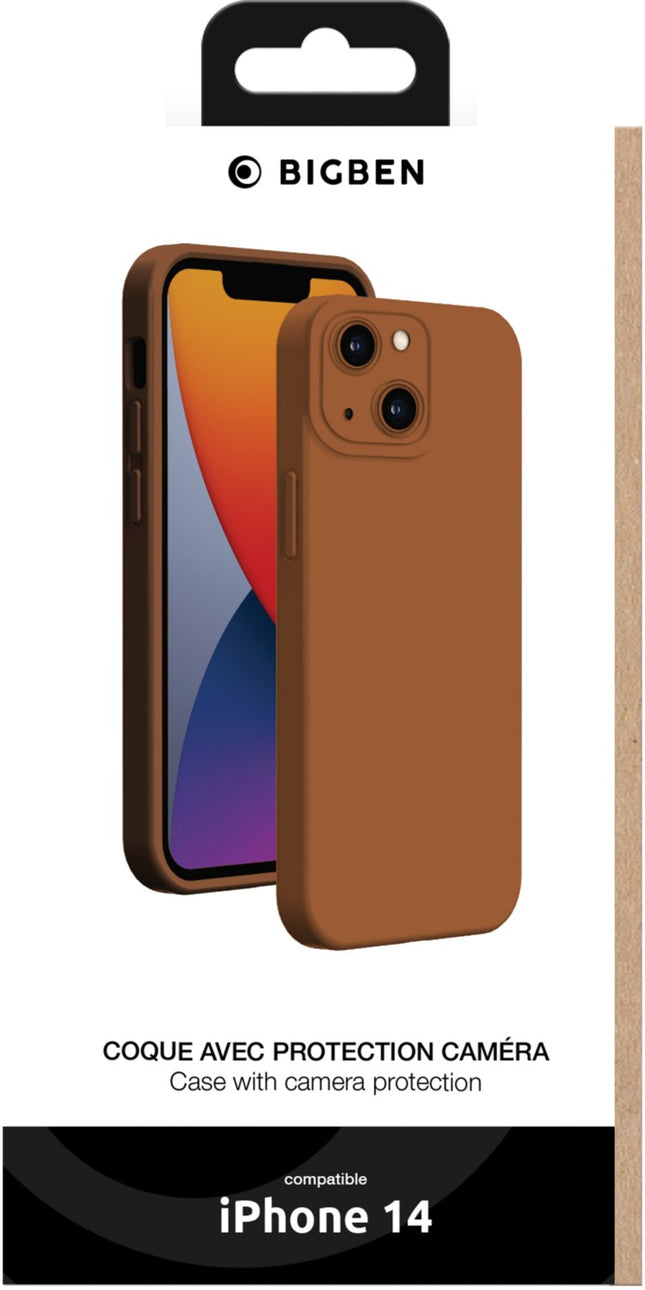 coque-bigben-connected-iphone-14-full-protection-taupe