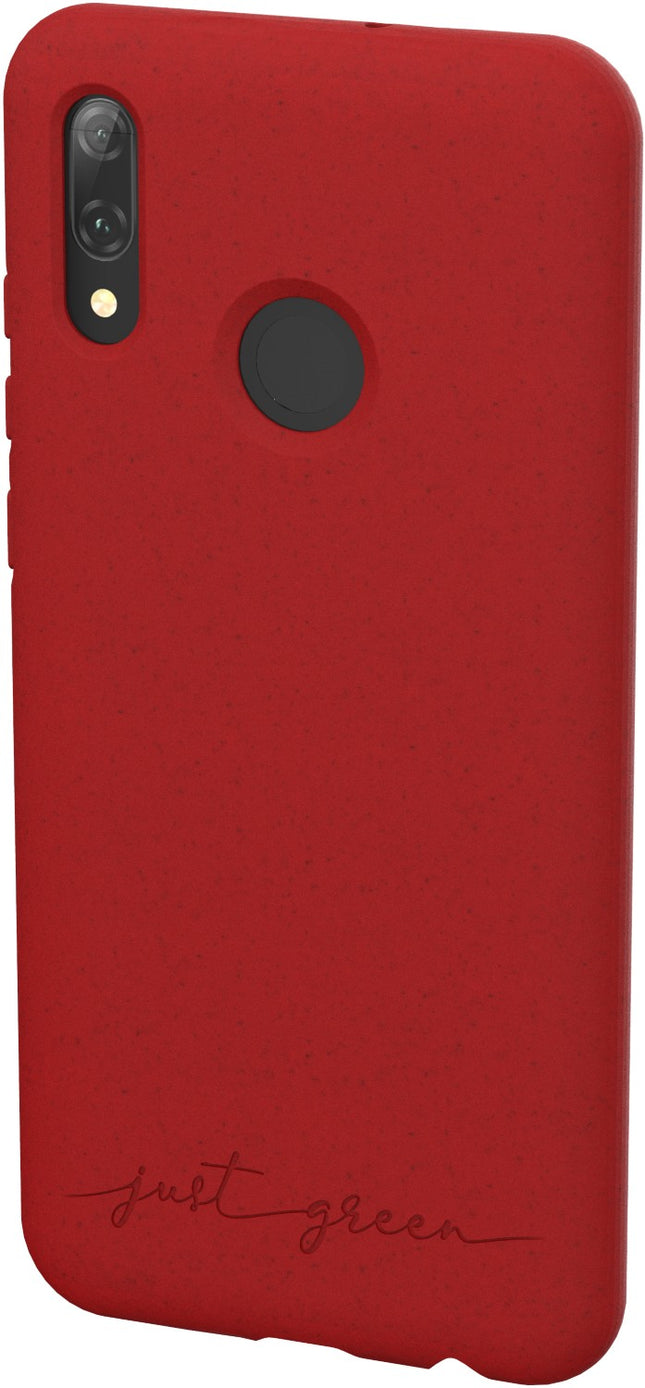 coque-just-green-huawei-p-smart-2019-bio-rouge