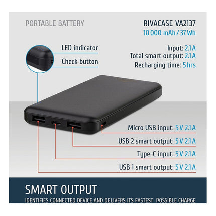 batterie-externe-rivacase-10000mah-usb-c