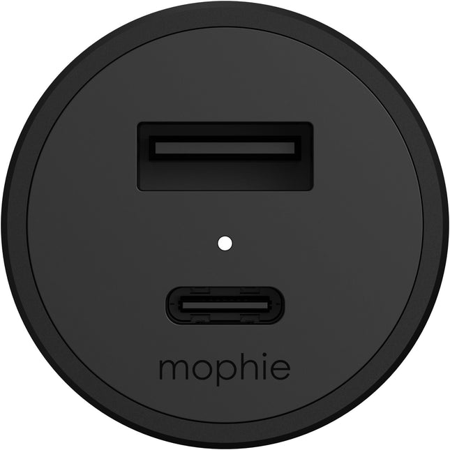 chargeur-allume-cigare-mophie-42w-duo-usb-c-et-usb-a-noir