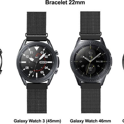bracelet-ibroz-samsung-huawei-22mm-maille-noir