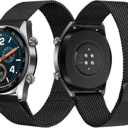 bracelet-ibroz-samsung-huawei-22mm-maille-noir