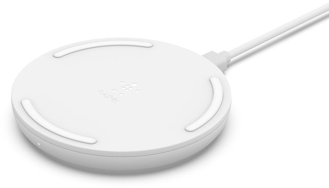 chargeur-belkin-sans-fil-10w-pad-sans-chargeur-blanc