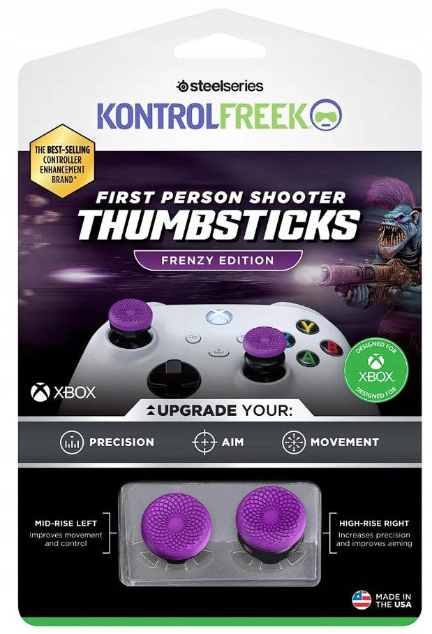 accessoire-manette-steelseries-fps-frenzy-purple-black-xbx
