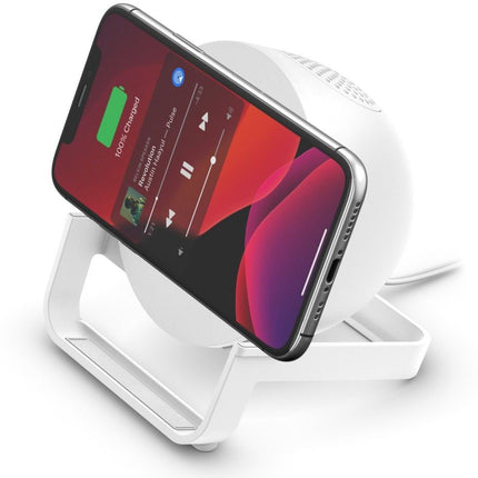 chargeur-belkin-boostcharge-blanc-enceinte
