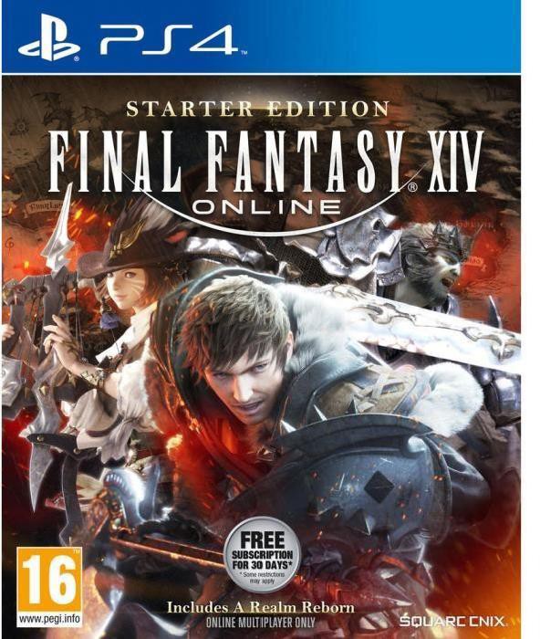 jeu-ps4-square-enix-final-fantasy-xiv-starter-edition