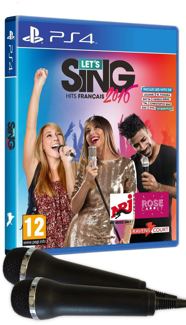 jeu-ps4-koch-media-lets-sing-2016-hits-francais-2-micros