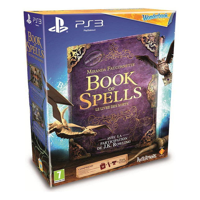 jeu-ps3-sony-book-of-spells-wonderbook-pack-reconditionne