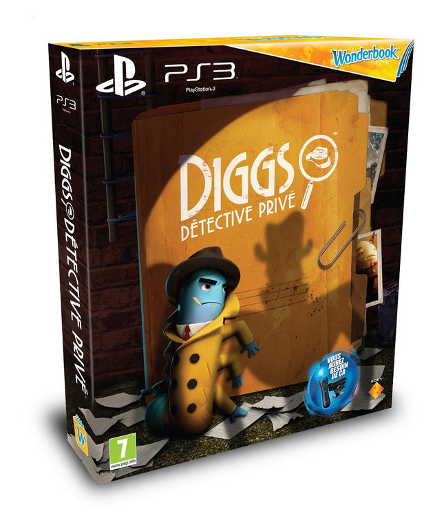 jeu-ps3-sony-diggs-detective-prive-wonderbook-reconditionne