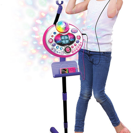 musique-connectee-vtech-kidi-superstar-lightshow-rose