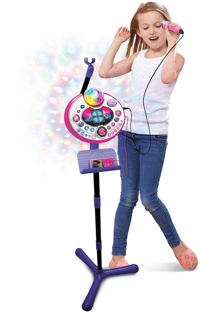 musique-connectee-vtech-kidi-superstar-lightshow-rose